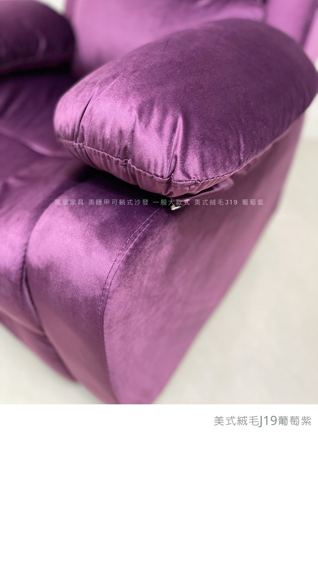 美式絨毛葡萄紫